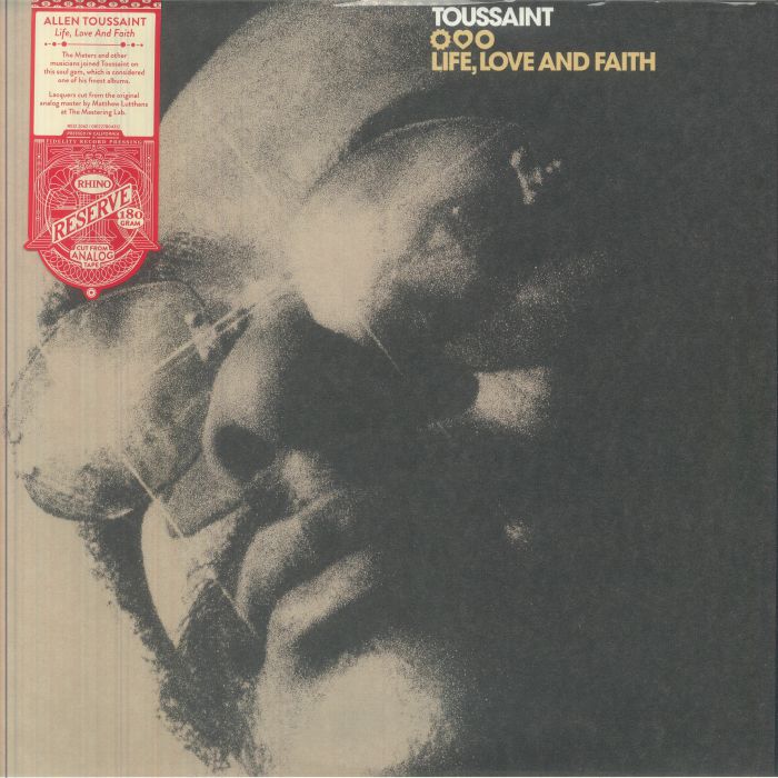 Allen Toussaint – Life, Love & Faith vinyl cover