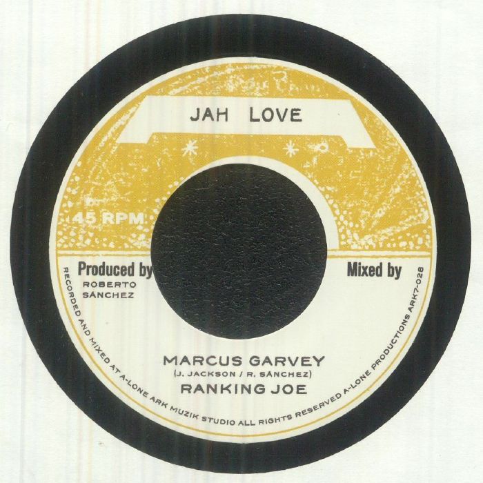Ranking Joe | Lone Ark Riddim Force – Marcus Garvey vinyl cover