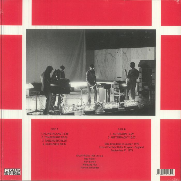 洋楽 KRAFTWERK,BBC Broadcast In Concert 1975 KRAFTWERK - BBC Broadcast In Concert 1975 Vinyl at Juno Records.