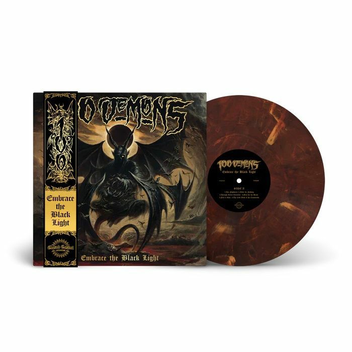 100 Demons – Embrace The Black Light vinyl cover