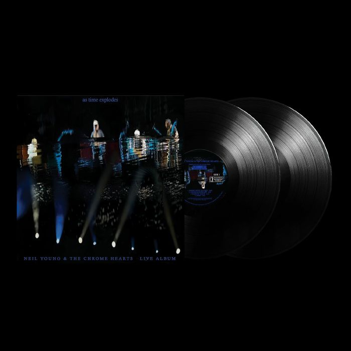 Neil Young | The Chrome Hearts – As Time Explodes vinyl cover