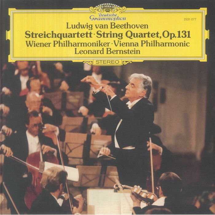 Ludwig Van Beethoven | Leonard Bernstein | Wiener Philharmoniker – Beethoven: Streichquartett String Quartet Op 131 (The Original Source Series) vinyl cover