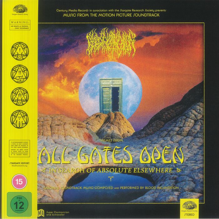 Blood Incantation – All Gates Open (Soundtrack) vinyl cover