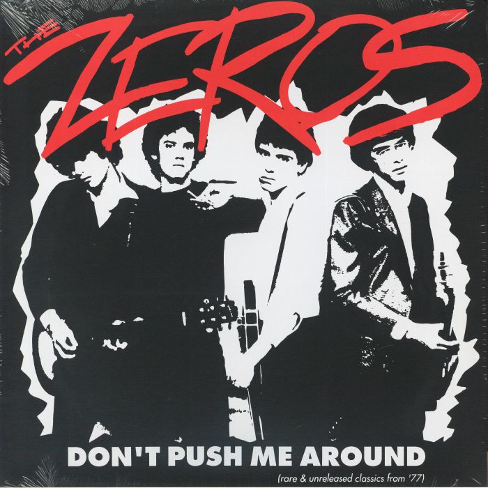 Zeros – Don't Push Me Around vinyl cover