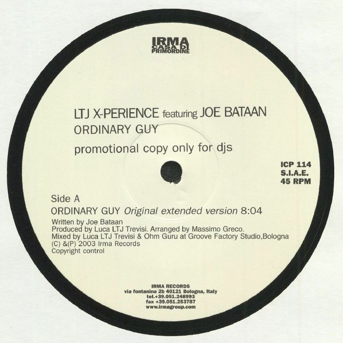 LTJ XPERIENCE feat JOE BATAAN - Ordinary Guy