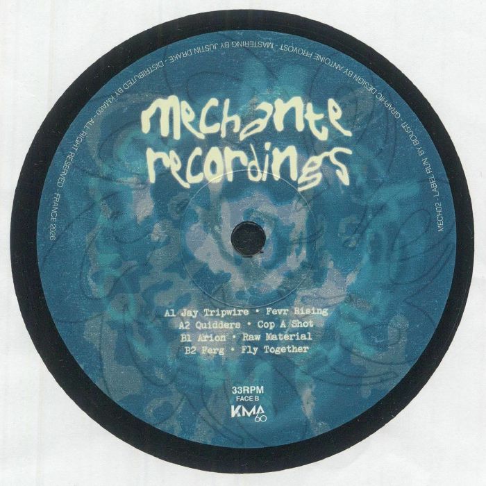Jay Tripwire | Quidders | Arion | Ferg – MECH 02 vinyl cover