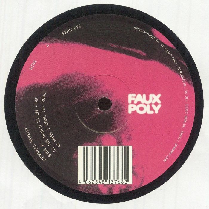 Nina – Internal Makeup vinyl cover
