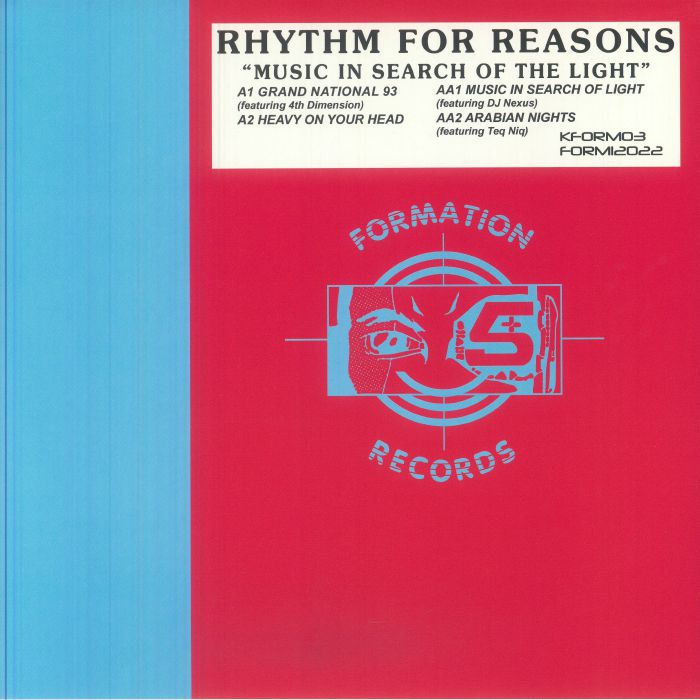 Rhythm For Reasons – Music In Search Of The Light EP vinyl cover