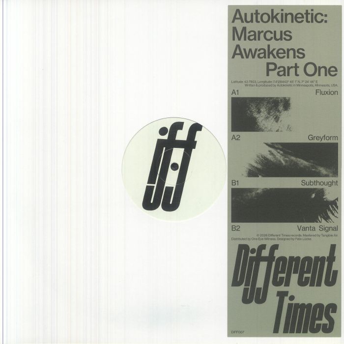 Autokinetic – Marcus Awakens Part One vinyl cover