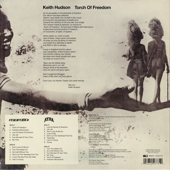 Keith HUDSON - Torch Of Freedom (reissue) Vinyl at Juno Records.