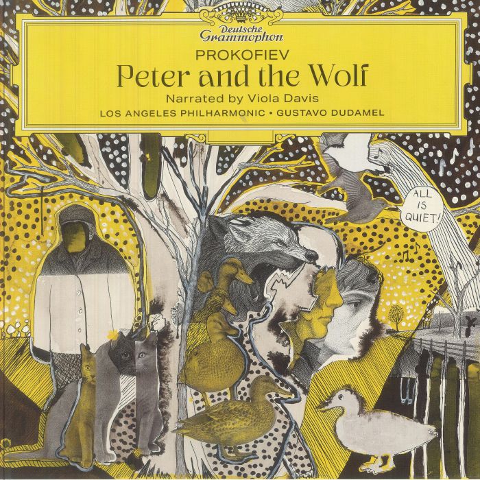 Sergei Prokofiev | Gustavo Dudamel | Viola Davis | Los Angeles Philharmonic – Peter & The Wolf vinyl cover