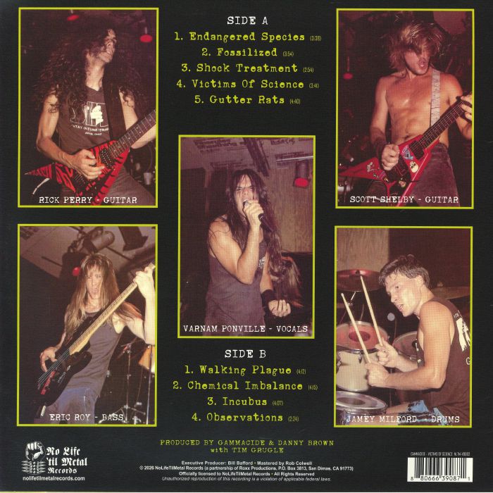 GAMMACIDE - Victims Of Science (remastered)