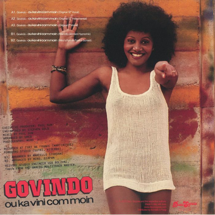 GOVINDO - Ou Ka Vini Com Moin EP