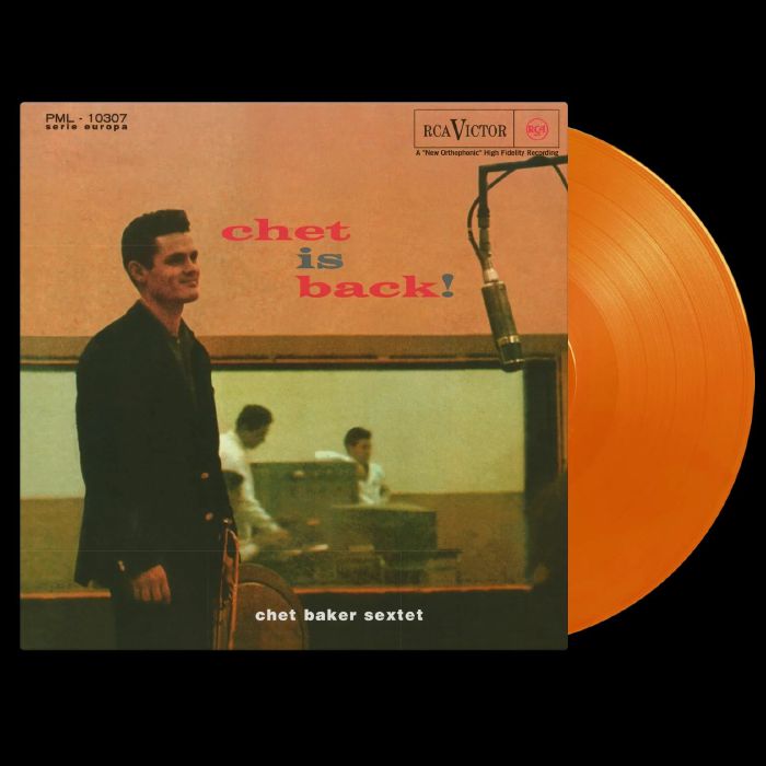 Chet Baker – Chet Is Back! vinyl cover