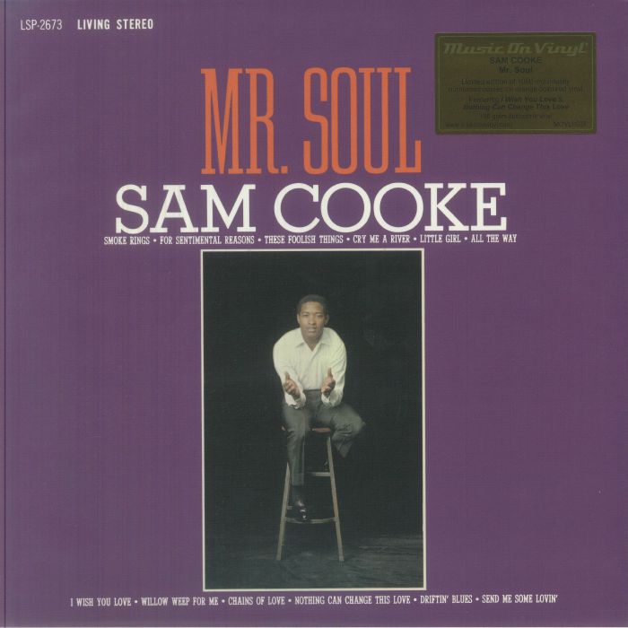 Sam Cooke – Mr Soul vinyl cover