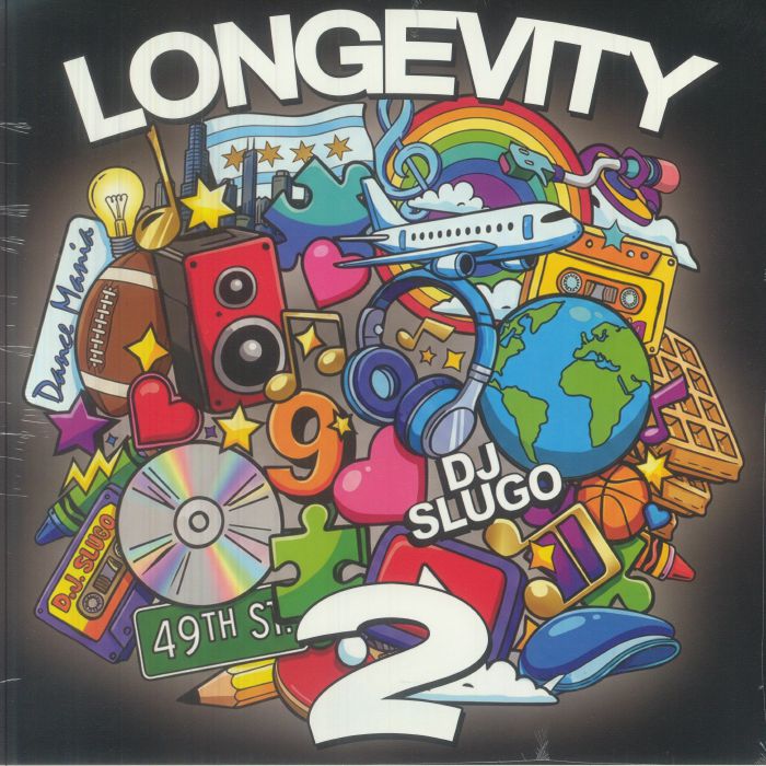 DJ Slugo – Longevity 2 vinyl cover