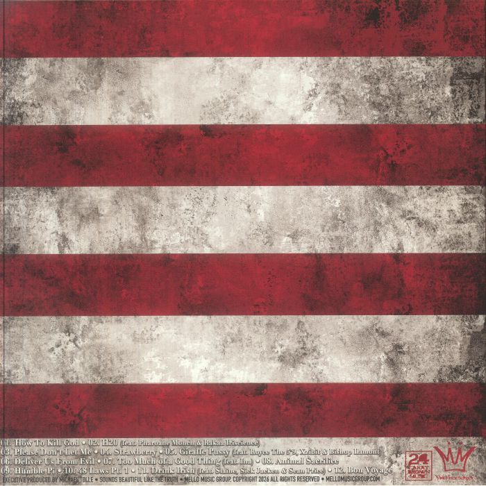 新品 Apollo Brown &Ras Kass /Blasphemy LP Apollo BROWN/RAS KASS - Blasphemy (American Horror Edition) Vinyl