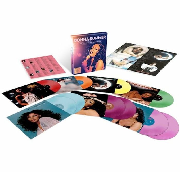 Donna SUMMER – The Casablanca Studio Albums vinyl cover