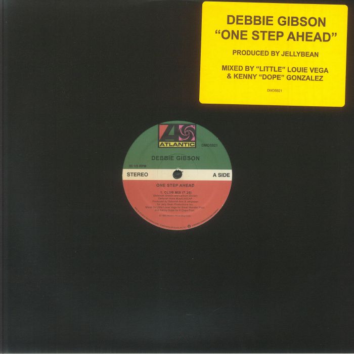 Debbie Gibson – One Step Ahead vinyl cover