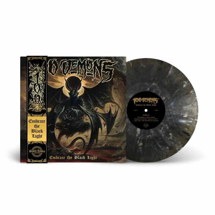 100 Demons – Embrace The Black Light vinyl cover