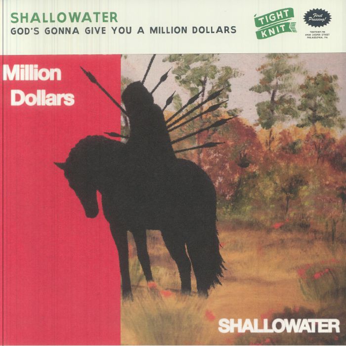 Shallowater – God's Gonna Give You A Million Dollars vinyl cover