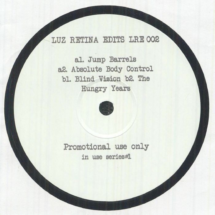 Luz Retina – Luz Retina Edits 2 vinyl cover