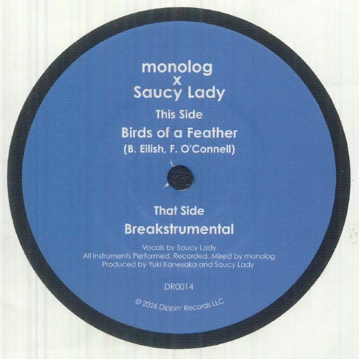 Monolog | Saucy Lady – Birds Of A Feather vinyl cover
