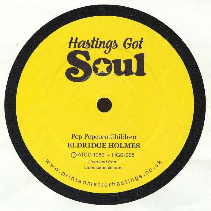 Eldrige Holmes – Pop Popcorn Children vinyl cover
