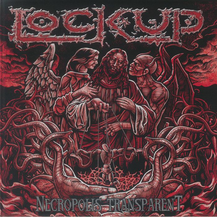 Lock Up – Necropolis Transparent vinyl cover