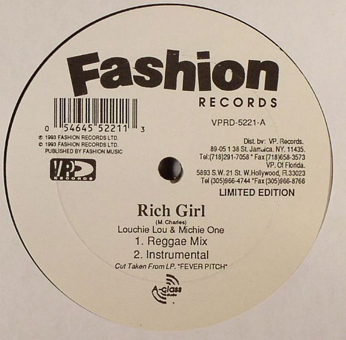 LOUCHIE LOU/MICHIE ONE - Rich Girl