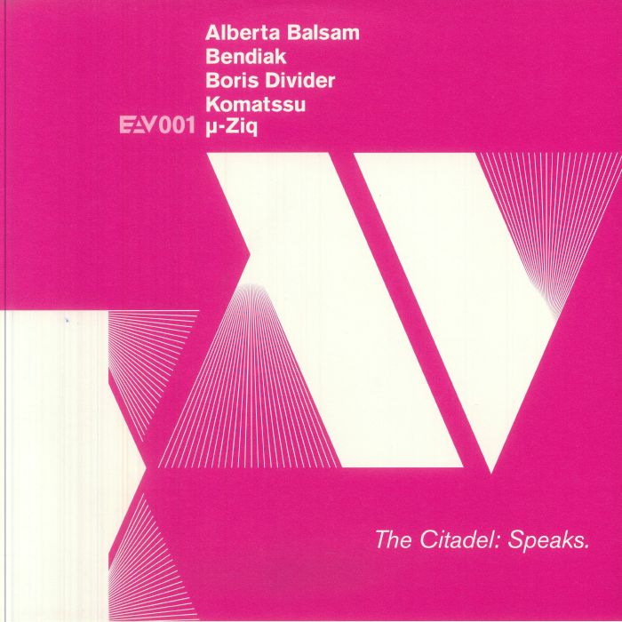Boris Divider | Mu Ziq | Alberta Balsam | Komatssu | Bendiak – The Citadel: Speaks vinyl cover