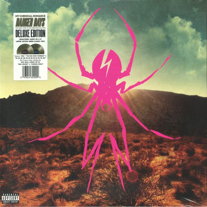 My Chemical Romance – Danger Days: The True Lives Of The Fabulous Killjoys (Deluxe Edition) vinyl cover