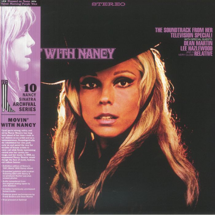 Nancy Sinatra – Movin' With Nancy vinyl cover