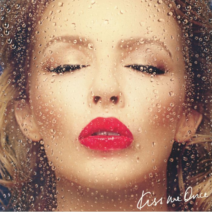 Kylie Minogue – Kiss Me Once vinyl cover