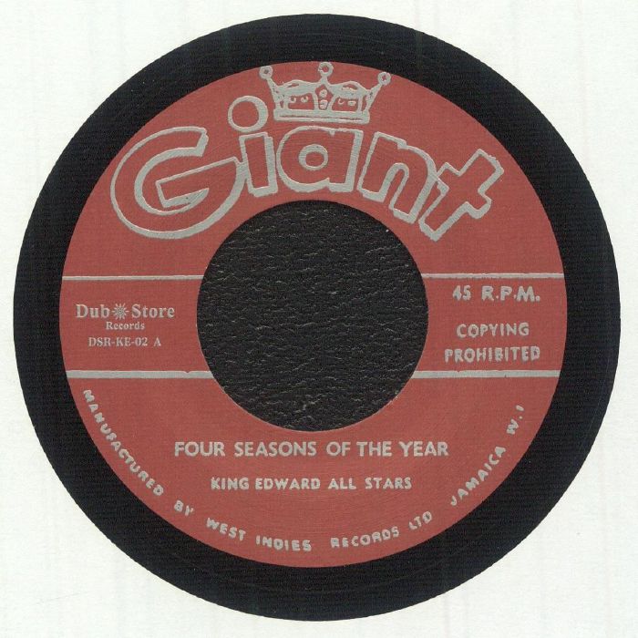 King Edward All Stars | Douglas Brothers – Four Seasons Of The Year vinyl cover