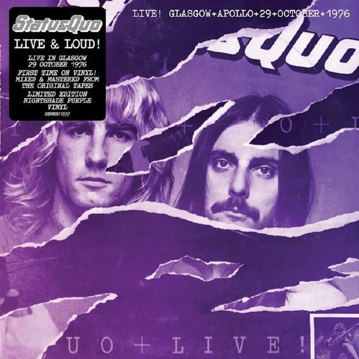 STATUS QUO - Live In Glasgow 28th October 1976 レコード at Juno