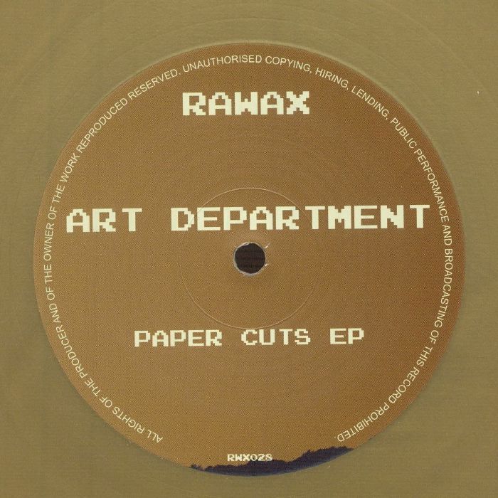 Art Department – Paper Cuts EP vinyl cover
