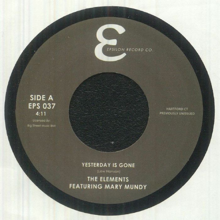 Mary Mundy – Yesterday Is Gone vinyl cover