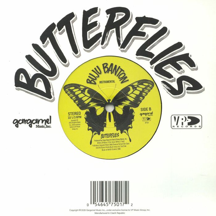 Buju BANTON - Butterflies Vinyl at Juno Records.