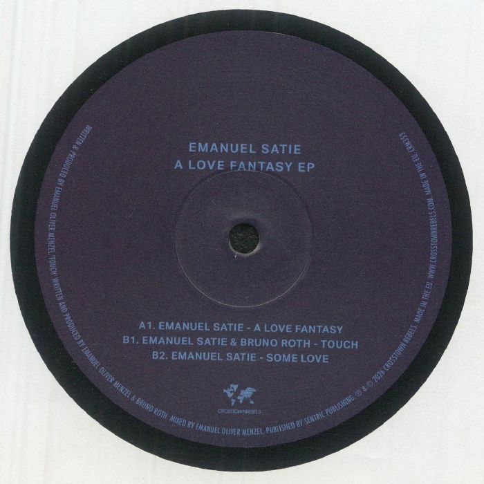 Emanuel Satie – A Love Fantasy EP vinyl cover