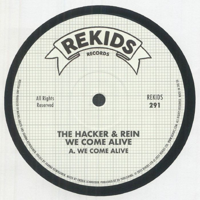 The Hacker | Rein – We Come Alive vinyl cover