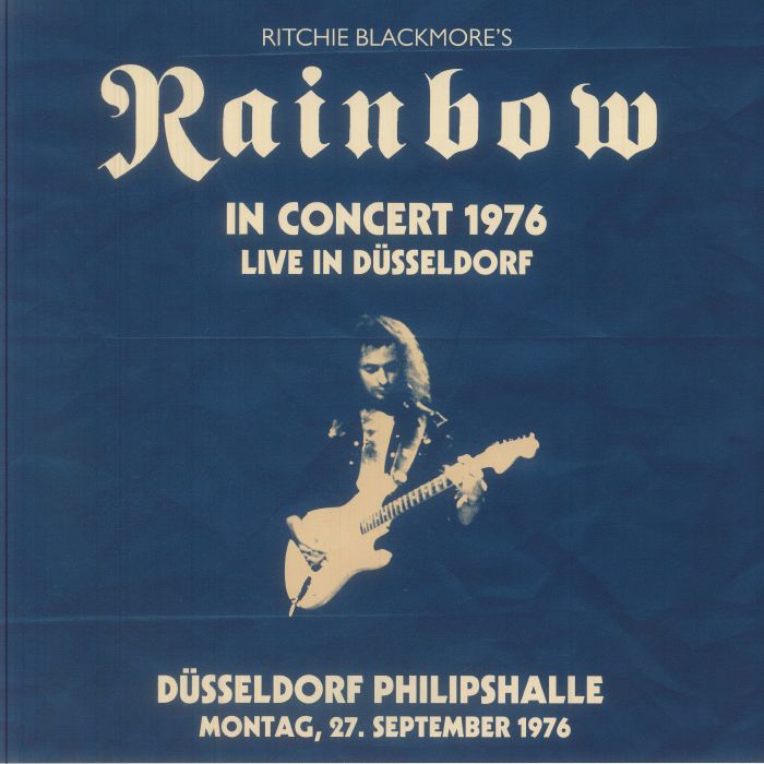 Ritchie Blackmore's Rainbow – Live In Dusseldorf 1976: Dusseldorf Philipshalle 27 / 9 / 1976 vinyl cover