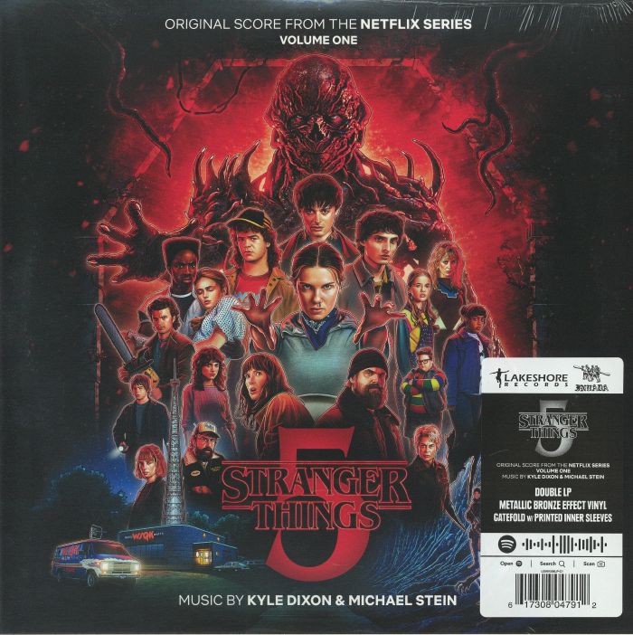 Kyle Dixon | Michael Stein – Stranger Things 5: Volume One (Soundtrack) vinyl cover