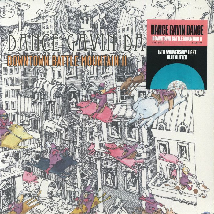 Dance Gavin Dance – Downtown Battle Mountain II (15th Anniversary Edition) vinyl cover