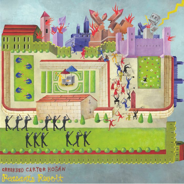 Creekbed Carter Hogan – Peasants Revolt vinyl cover