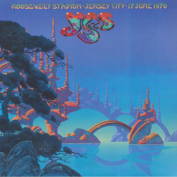 Yes – Live At Roosevelt Stadium Jersey City 17 June 1976 vinyl cover