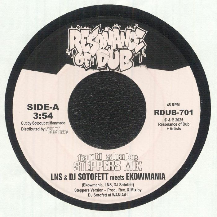 Lns | DJ Sotofett | Ekowmania – Fanti Shake vinyl cover