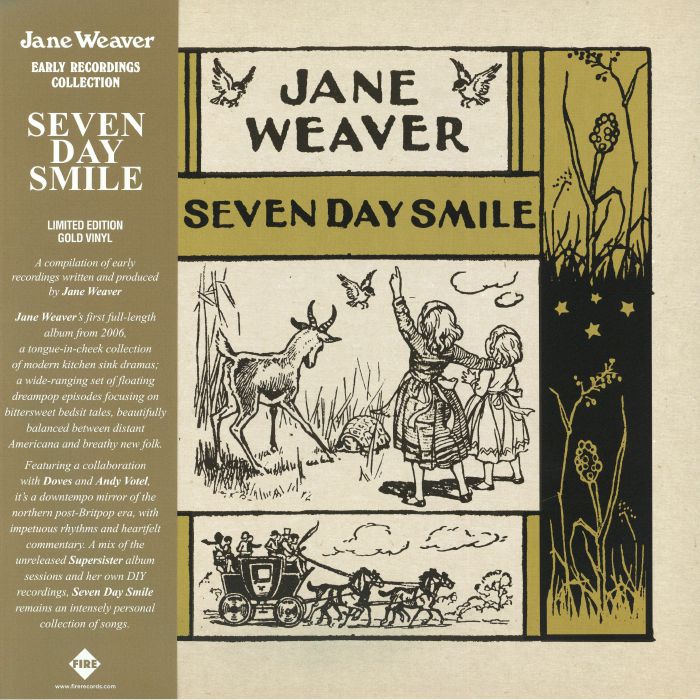 Jane Weaver – Seven Day Smile vinyl cover