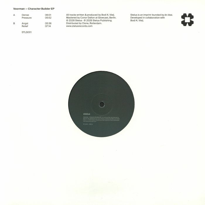 Voorman – Character Builder EP vinyl cover