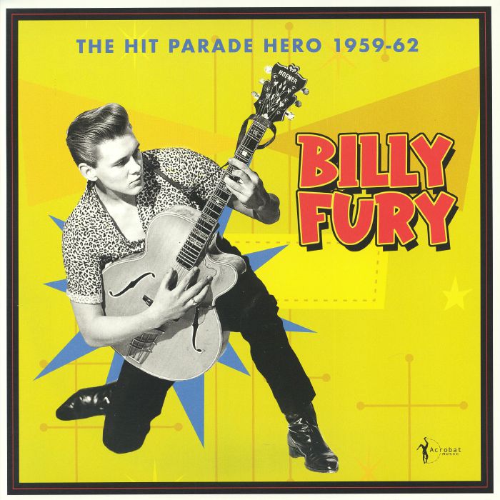 Billy Fury – The Hit Parade Hero 1959-62 vinyl cover
